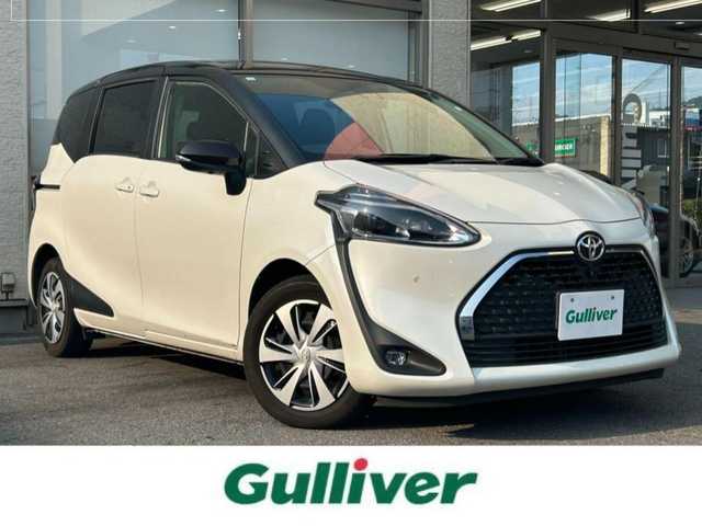 トヨタ シエンタ G クエロ 大阪府 2020(令2)年 9.6万km ヴィンテージブラウンパールクリスタルシャイン/ホワイトパールクリスタルシャイン ワンオーナー/純正ナビ/(フルセグ/BT/CD/DVD)/バックモニター/前後コーナーセンサー/衝突被害軽減システム/レーンキープアシスト/横滑り防止装置/盗難防止装置/3列シート/LEDヘッドライト/オートマチックハイビーム/１５インチアルミキャップ/ドライブレコーダー/ETC/スマートキー/プッシュスタート