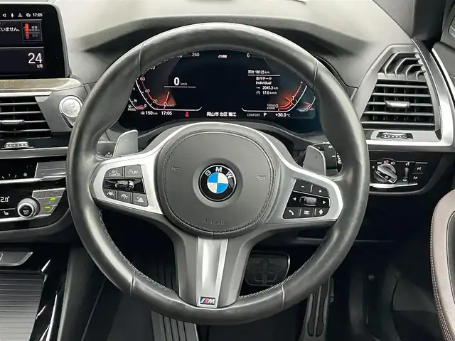 ＢＭＷ Ｘ３ xDrive20d Mスポーツ 岡山県 2020(令2)年 1.9万km ヘレスブラックM 登録時走行距離18125km/サンルーフ/置くだけ充電/harmankardonサウンド/純正HDDナビ/(AM/FM/TV/BT)/衝突被害軽減システム/全方位カメラ/ビルトインETC/クルーズコントロール/パーキングアシスト/MTモード付AT/パワーシート/シートメモリ/ドライブレコーダー/HUD/WAC/純正20インチアルミホイール