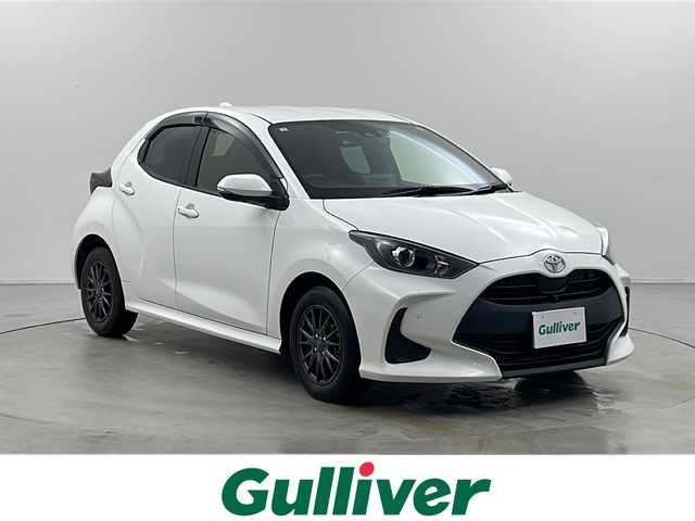トヨタ ヤリス X 栃木県 2021(令3)年 5.6万km スーパーホワイトⅡ 純正ディスプレイオーディオ/・フルセグＴＶ　　ＢＴ　Ｍｉｒａｃａｓｔ　ＡＭ　ＦＭ　/全方位カメラ　/前後ドライブレコーダー/ステアリングスイッチ　/オートライト　/スペアキー　/ＥＴＣ　/プッシュスタート/オートハイビーム/衝突被害軽減ブレーキ