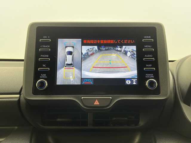 トヨタ ヤリス X 栃木県 2021(令3)年 5.6万km スーパーホワイトⅡ 純正ディスプレイオーディオ/・フルセグＴＶ　　ＢＴ　Ｍｉｒａｃａｓｔ　ＡＭ　ＦＭ　/全方位カメラ　/前後ドライブレコーダー/ステアリングスイッチ　/オートライト　/スペアキー　/ＥＴＣ　/プッシュスタート/オートハイビーム/衝突被害軽減ブレーキ