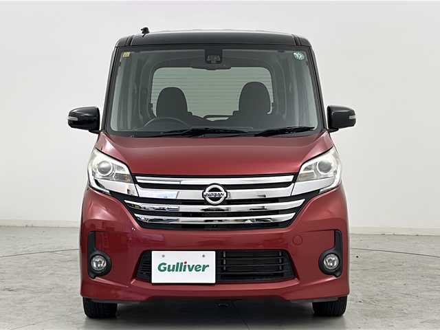 日産 デイズ ルークス ハイウェイスターX Gパッケージ 宮城県 2016(平28)年 3万km スパークリングレッド/ブラック 禁煙車/エマージェンシーブレーキ/アラウンドビューモニター/純正7インチナビ/【地図SDカード無し】/・BT.CD.DVD.SD.USB.AUX/・フルセグTV/両側パワースライドドア/プッシュスタート/スマートキー/横滑り防止/アイドリングストップ/社外フロアマット/社外15インチAW/HIDヘッドライト/フォグライト/ドアバイザー/シートバックテーブル/ロールサンシェード/後席サーキュレーター