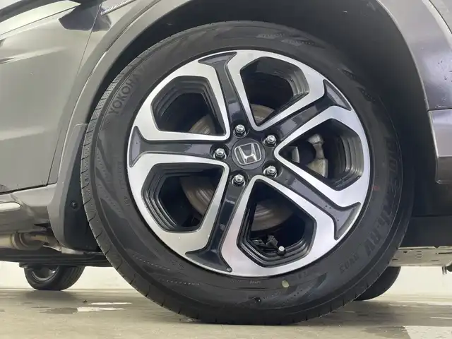 ホンダ ヴェゼル ハイブリッド Z ホンダセンシング 三重県 2017(平29)年 7.9万km ルーセブラックM /禁煙車//社外ナビ/（ＣＤ．ＤＶＤ．ＢＴ.フルセグＴＶ）//バックカメラ//レーダークルーズコントロール//シートヒーター//ハーフレザーシート//レーンキープアシスト//先行車発進おしらせ機能//パドルシフト//ビルトインＥＴＣ