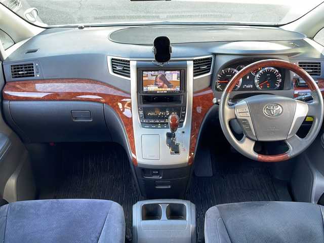 トヨタ ヴェルファイア 2．4Z プラチナセレクションⅡ 静岡県 2011(平23)年 13.4万km ホワイトパールクリスタルシャイン ワンオーナー/両側パワースライド/パワーバックドア/社外HDDナビ・フルセグTV/DVD/CD/MSV/Bluetooth/バックカメラ/純正18インチアルミホイール/HIDヘッドライト/スマートキー2個/プッシュスタート/新車時保証書/取扱説明書