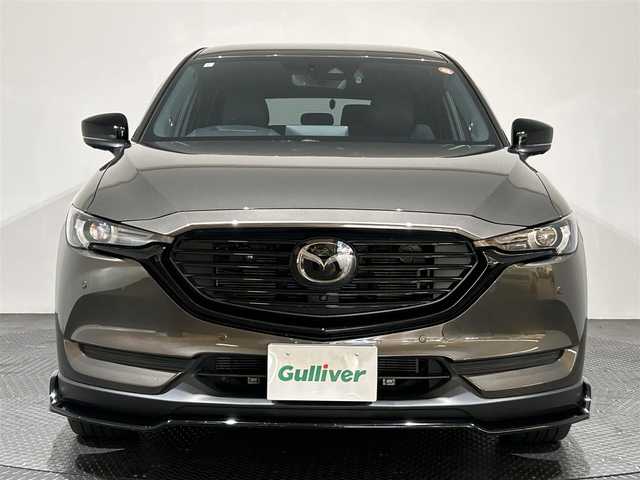 マツダ ＣＸ－８ 25S ブラックトーンED 愛媛県 2021(令3)年 4.4万km チタニウムフラッシュマイカ ワンオーナー/純正SDナビ/(Bluetooth/フルセグ)/全周囲カメラ/レーダークルーズコントロール/衝突被害軽減ブレーキ/前後コーナーセンサー/レーンキープシスト/シートヒーター(運転席/助手席/二列目)/ドライブレコーダー/ワイヤレス充電/パワーシート/シートメモリー/オートホールド/サイドサンシェード/ヘッドアップディスプレイ/ブラインドスポットモニター/ステアリングスイッチ/電動リアゲート/ETC/ドアバイザー/プッシュスタート/スペアキー/取扱説明書/保証書