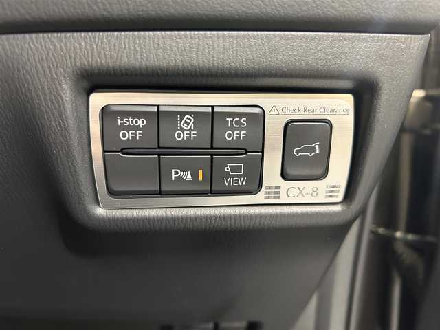 マツダ ＣＸ－８ 25S ブラックトーンED 愛媛県 2021(令3)年 4.4万km チタニウムフラッシュマイカ ワンオーナー/純正SDナビ/(Bluetooth/フルセグ)/全周囲カメラ/レーダークルーズコントロール/衝突被害軽減ブレーキ/前後コーナーセンサー/レーンキープシスト/シートヒーター(運転席/助手席/二列目)/ドライブレコーダー/ワイヤレス充電/パワーシート/シートメモリー/オートホールド/サイドサンシェード/ヘッドアップディスプレイ/ブラインドスポットモニター/ステアリングスイッチ/電動リアゲート/ETC/ドアバイザー/プッシュスタート/スペアキー/取扱説明書/保証書