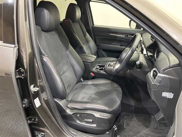 マツダ ＣＸ－８ 25S ブラックトーンED 愛媛県 2021(令3)年 4.4万km チタニウムフラッシュマイカ ワンオーナー/純正SDナビ/(Bluetooth/フルセグ)/全周囲カメラ/レーダークルーズコントロール/衝突被害軽減ブレーキ/前後コーナーセンサー/レーンキープシスト/シートヒーター(運転席/助手席/二列目)/ドライブレコーダー/ワイヤレス充電/パワーシート/シートメモリー/オートホールド/サイドサンシェード/ヘッドアップディスプレイ/ブラインドスポットモニター/ステアリングスイッチ/電動リアゲート/ETC/ドアバイザー/プッシュスタート/スペアキー/取扱説明書/保証書