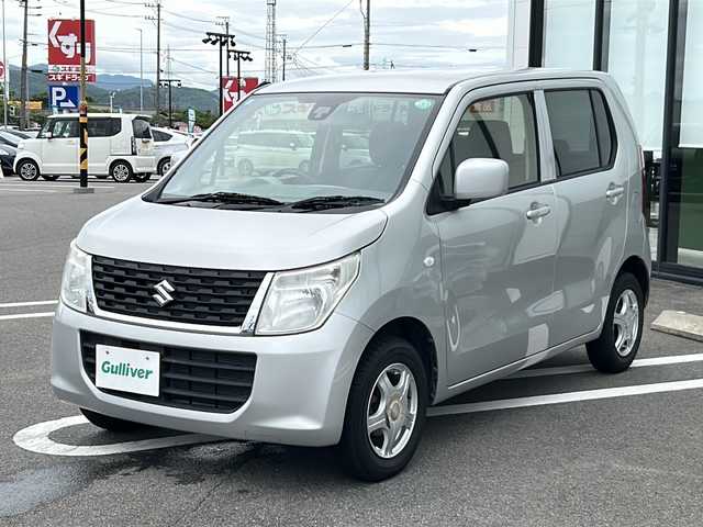 スズキ ワゴンＲ FX 岐阜県 2016(平28)年 6万km シルキーシルバーメタリック 登録時走行距離59853km/社外7型ＳＤナビ　/ワンセグテレビ　/バックカメラ　/ビルトインＥＴＣ　/シートヒーター運転席　/アイドリングストップ　/Ｂｌｕｅ ｔｏｏｔｈ接続/ＣＤ可/ＳＤミュージックサーバー　/衝突被害軽減システム　/リモコンキー/パワーステアリング/パワーウィンドウ/エアコンAAC/ベンチシート/フルフラットシート/社外フロアマット/社外13アルミホイール/ABS/横滑り防止装置/ハロゲンヘッドライト/エアバッグW