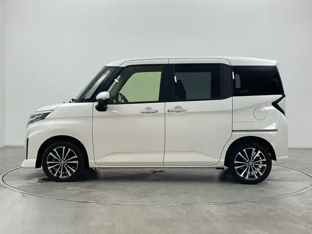 トヨタ ルーミー カスタムG－T 群馬県 2023(令5)年 0.9万km パールホワイトⅢ 純正ナビ バックカメラ 両側電動スライドドア シートヒーター アダプティブクルーズコントロール 衝突被害軽減ブレーキ 電動パーキング ETC LEDライト オートハイビーム スマートキー 禁煙車