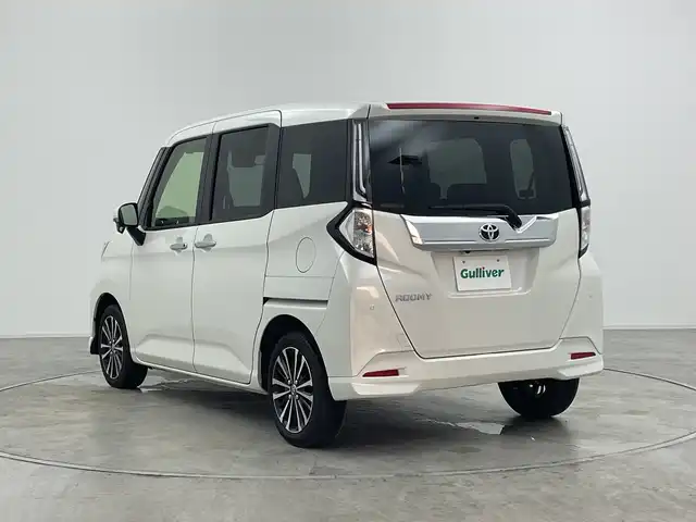 トヨタ ルーミー カスタムG－T 群馬県 2023(令5)年 0.9万km パールホワイトⅢ 純正ナビ バックカメラ 両側電動スライドドア シートヒーター アダプティブクルーズコントロール 衝突被害軽減ブレーキ 電動パーキング ETC LEDライト オートハイビーム スマートキー 禁煙車