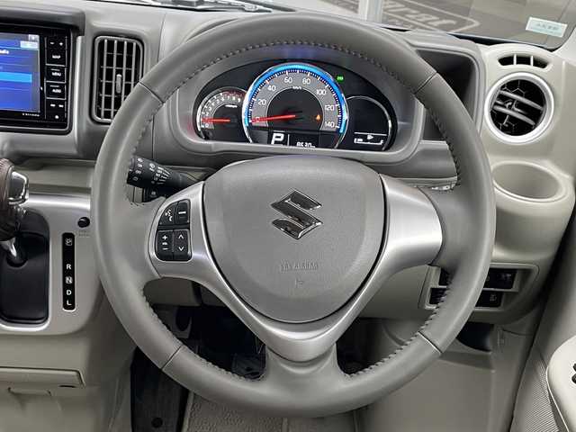 スズキ エブリィ ワゴン PZターボ スペシャル 福島県 2024(令6)年 0.9万km デニムブルーメタリック 4WD/バックカメラ/衝突被害軽減ブレーキ/横滑り防止装置/ＳＤナビ（ＣＤ・ＤＶＤ・ＢＴ・ＴＶ）/純正アルミホイール/純正フロアマット/アイドリングストップ/コーナーセンサー