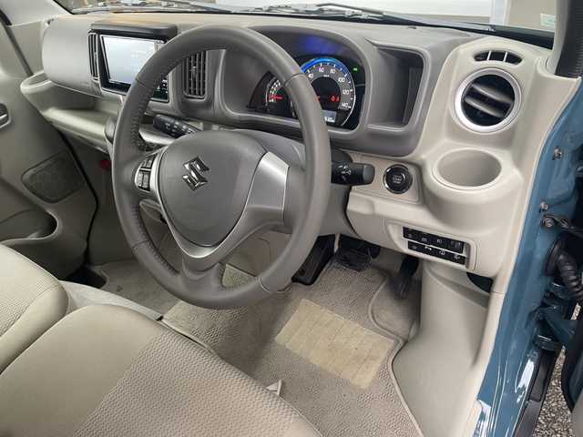 スズキ エブリィ ワゴン PZターボ スペシャル 福島県 2024(令6)年 0.9万km デニムブルーメタリック 4WD/バックカメラ/衝突被害軽減ブレーキ/横滑り防止装置/ＳＤナビ（ＣＤ・ＤＶＤ・ＢＴ・ＴＶ）/純正アルミホイール/純正フロアマット/アイドリングストップ/コーナーセンサー