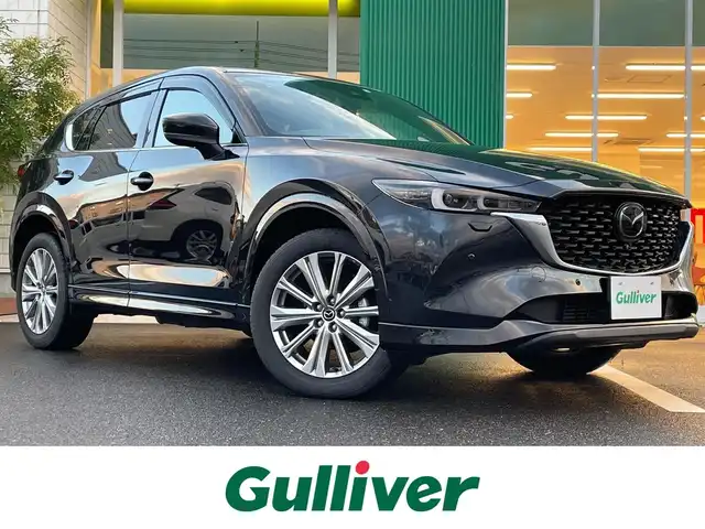マツダ ＣＸ－５ XD エクスクルーシブモード 岡山県 2022(令4)年 1.4万km ジェットブラックマイカ 純正10.25インチナビ/フルセグTV、Bluetooth、AppleCarplay/AndroidAuto、AM、FM/全方位カメラ/パワーシート/メモリーシート/シートヒーター/エアシート/ステアリングヒーター/BOSEサウンド/ワイヤレス充電/パワーバックドア/ドライブレコーダー/レーダークルーズコントロール