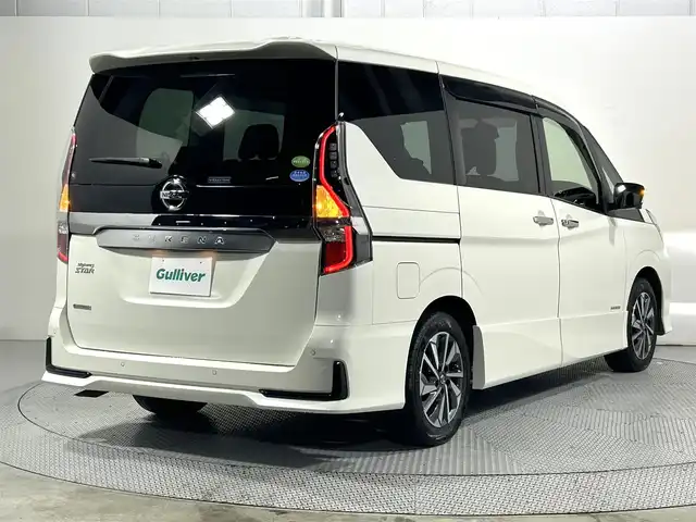 日産 セレナ ハイウェイスター V 大阪府 2020(令2)年 4.8万km ブリリアントホワイトパール ProPILOT 純正ナビTV 360カメラ フリップダウンモニター レーダークルコン 衝突軽減ブレーキ レーンアシスト ブラインドSM 両側パワースライドドア パークアシスト クリアランスソナー リアオートエアコン