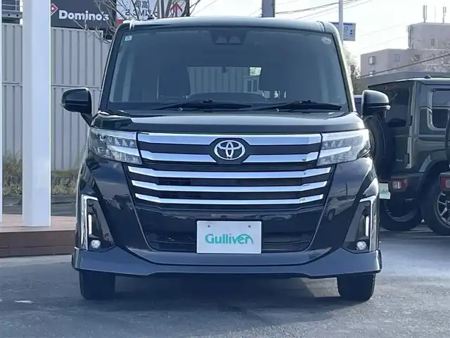 トヨタ ルーミー カスタムG 道央・札幌 2022(令4)年 0.7万km ブラックマイカメタリック ・４WD/・ワンオーナー/・寒冷地仕様/・衝突被害軽減システム/・社外メモリナビ/BＴ・ＵＳＢ・ＤＶＤ・ＣＤ・ＳＤ・ラジオ・ＨＤＭＩ/・両側パワースライドドア/・バックカメラ/・社外フリップダウンモニター/・積込み夏タイヤ/・レーダークルーズ/・コーナーセンサー/・純正エンジンスターター/・ビルトインETC/・前後ドライブレコーダー/・置くだけ充電/・シートヒーター/・フォグランプ/・保障書/・取扱説明書