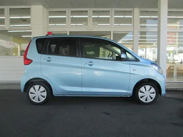 三菱 ｅＫワゴン M e－アシスト 千葉県 2017(平29)年 2.2万km ウィーターブルーM ワンオーナー/純正SDナビ、フルセグTV/オーディオ【CD/BT/SD/AUX】/衝突被害軽減ブレーキ/前方ドライブレコーダー/運転席シートヒーター/アイドリングストップ/横滑り防止装置/電動格納ミラー/レベライザー/キーレスエントリー/新車整備手帳/取扱説明書/スペアキー