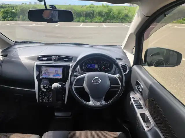 日産 デイズ ハイウェイスターX 福岡県 2014(平26)年 14.4万km 黒 社外SDナビ・ワンセグTV/スマートキー/プッシュスタート/純正アルミホイール/純正HIDヘッドライト/バックカメラ/ETC/保証書/取扱説明書