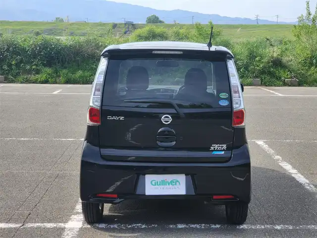 日産 デイズ ハイウェイスターX 福岡県 2014(平26)年 14.4万km 黒 社外SDナビ・ワンセグTV/スマートキー/プッシュスタート/純正アルミホイール/純正HIDヘッドライト/バックカメラ/ETC/保証書/取扱説明書