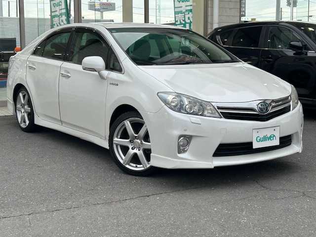 トヨタ ＳＡＩ G ASパッケージ 青森県 2010(平22)年 3.5万km ホワイトパールクリスタルシャイン ワンオーナー/純正ナビ(フルセグ/DVD/CD/ラジオ/HDD)/パワーシート(D/N席)/クルーズコントロール/バックカメラ/コーナーセンサー/オートライト/LEDヘッドライト/フォグライト/リヤフォグライト/ヘッドライトウォッシャー/ドライブレコーダー/純正AW夏タイヤ積込み(215/45/18)