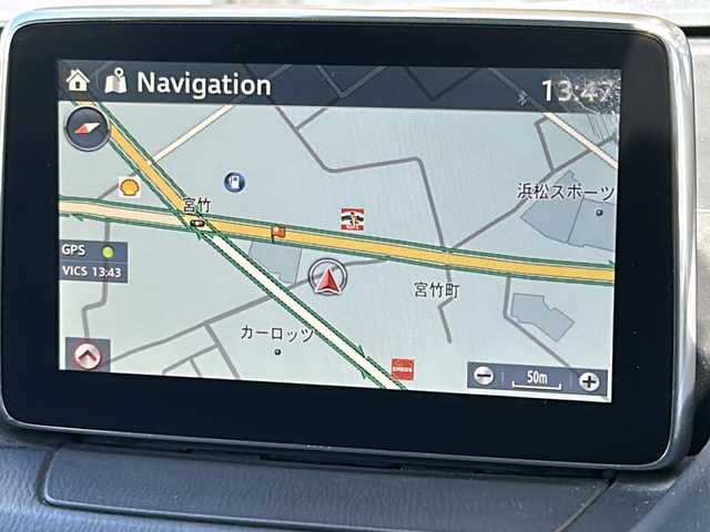 マツダ ＣＸ－３ XD ツーリング 静岡県 2015(平27)年 5.3万km セラミックM 純正ナビ/・FM/AM/・aha/・Stitcher/・Bluetooth/・USB/・CD/・DVD/・AUX/・TV/主要装備/・バックカメラ/・レーダークルコン/・ＭＴモード付ＡＴ/・アイドリングストップ/・ブラインドスポットモニター/・車線逸脱警報/・ヘッドアップディスプレイ/・ＥＴＣ/・サイドカーテンエアバッグ/・ＬＥＤヘッドライト
