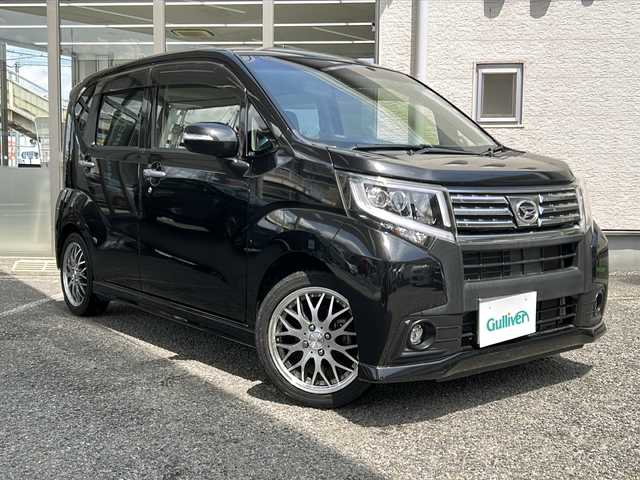 ダイハツ ムーヴ カスタム X 兵庫県 2015(平27)年 6.1万km ブラックマイカメタリック 純正ディーラーSDナビ/　Bluetooth/UB/CD/AM/FM/IPod/フルセグTV（走行中視聴可）/ETC/ベンチシート/アンチロック・ブレーキ・システム/横滑り防止装置/盗難防止装置/アイドリングストップ/パワーステアリング/パワーウィンドウ/LEDヘッドライト/オートライト/プッシュスタート/エアバッグ（W）/スペアキー（１本）/保証書/取扱説明書