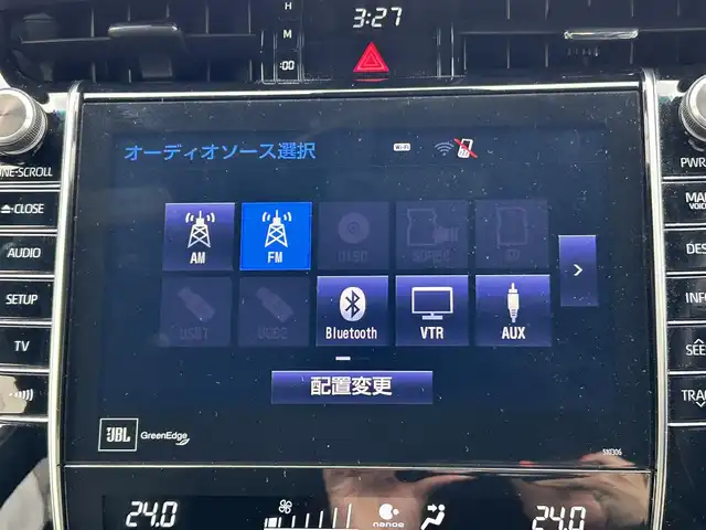 トヨタ ハリアー ハイブリッド プログレス メタル&レザーP 千葉県 2020(令2)年 3.4万km ホワイトパールクリスタルシャイン JBLプレミアムサウンド/黒革シート/パノラミックビューカメラ/純正ナビ/・CD/DVD/MSV/Blu-ray/Bluetooth/フルセグ/トヨタセーフティーセンス/・プリクラッシュセーフティー/・レーンディパーチャーアラート/・インテリジェントクリアランスソナー/・オートマチックハイビーム/・アダプティブクルーズコントロール/前席パワーシート/前席シートヒーター/前席シートベンチレーション/パワーバックドア/スマートキー/前後コーナーセンサー/ウッドコンビステアリング/純正LEDヘッドライト/フォグランプ/純正18インチアルミホイール/純正前後ドライブレコーダー【TZ-D205W】/ビルトインETC2.0/ドアバイザー/サイド＆カーテンエアバッグ