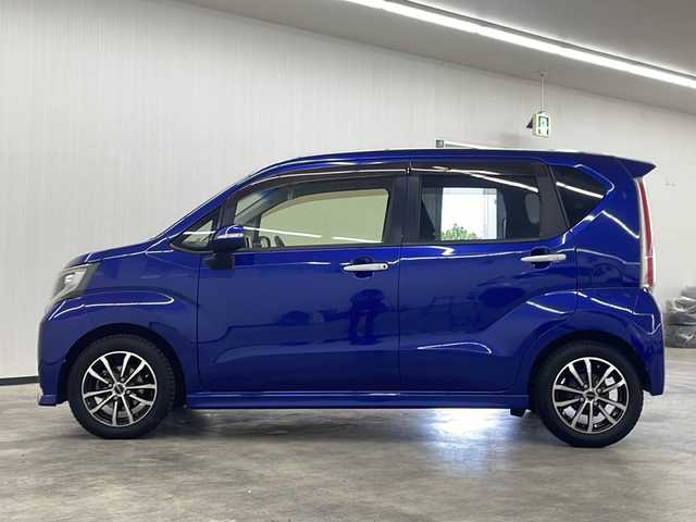 ダイハツ ムーヴ カスタム X ハイパー SA 長崎県 2015(平27)年 6.2万km ディープブルークリスタルマイカ 禁煙車/三菱メモリーナビ/バックカメラ/ETC/パーキングアシスト/Bluetooth/ステアリングリモコン/衝突軽減ブレーキ/ECO IDLE/電動格納ミラー/オートライト/LEDヘッドライト/フォグランプ/ドアバイザー/社外フロアマット/社外アルミ/USB入力端子/スペアキー/取扱説明書/保証書