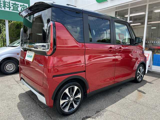 三菱 ｅＫクロススペース T プラスエディション 愛知県 2022(令4)年 0.7万km アメジストブラック/レッドM ワンオーナー/純正ナビ/フルセグテレビ/Bluetooth/純正アルミホイール/両側パワースライドドア/全方位カメラ/衝突被害軽減ブレーキシステム/マイパイロット/アダプティブクルーズコントロール/踏み間違い衝突防止アシスト/車線逸脱防止支援機能/コーナーセンサー/プッシュスタート/ミュージックストッカー/防眩式ミラー/パドルシフト/純正マット/取説、保証書あり