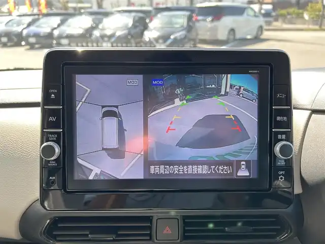 日産 ルークス X 愛媛県 2020(令2)年 5.5万km ホワイトパール 純正9型ナビ/全周囲カメラ/左側電動スライドドア/ハンズフリースライド/ドライブレコーダー/クリアランスソナー/後席サーキュレーター/アイドリングストップ/電格ミラー/純正ドアバイザー/後席サンシェイド/現状サマー(鉄)(155/65/R14)/BRIDGESTONE NEWNO/禁煙車