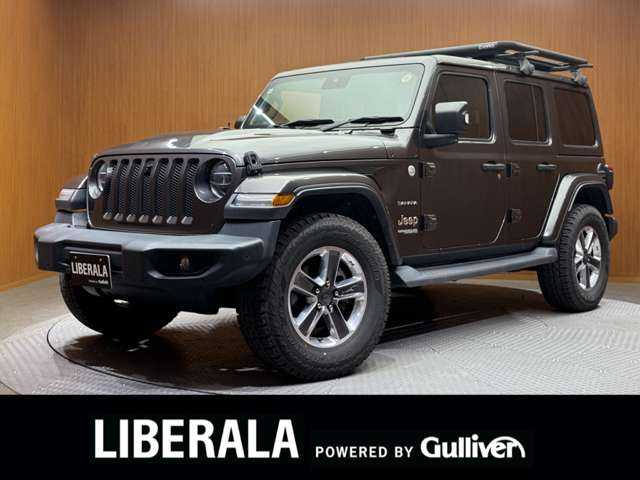 クライスラー・ジープ ジープ ラングラー アンリミテッド サハラ 千葉県 2019(令1)年 5.5万km グラナイトクリスタルメタリッククリアコート レザーパッケージ　/ACC　/ナビ　/TV　/Bカメラ　/Bluetooth接続　/シートヒーター　/ステアリングヒーター　/LEDヘッドライト　/オートライト　/純正18インチAW　/ワンオーナー　/衝突軽減B　/ETC