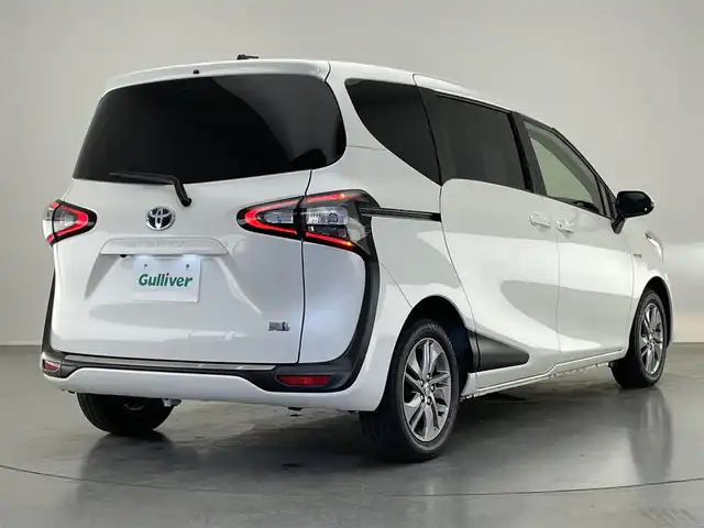 トヨタ シエンタ ハイブリッド G クエロ 愛知県 2018(平30)年 7万km ホワイトパールクリスタルシャイン 純正ナビ　フルセグＴＶ　バックカメラ　シートヒーター　両側パワスラ　ハーフレザー　純正１５インチアルミ　ＥＴＣ　純正ドラレコ　セーフティセンス　衝突軽減　オートハイビーム　ＬＥＤライト　フォグ　禁煙車　TVキャン