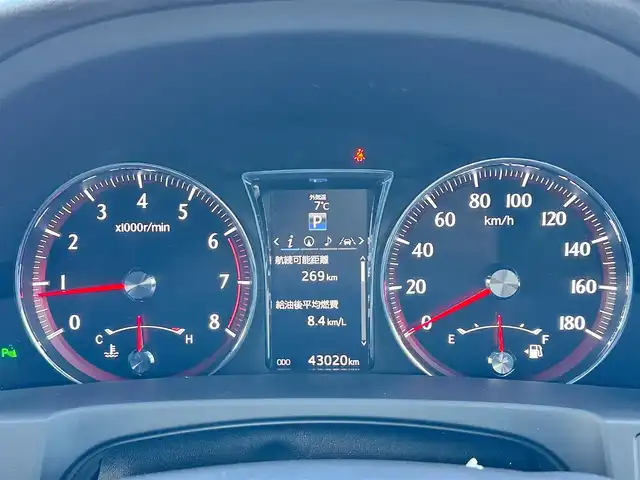 トヨタ クラウン アスリート S-T 愛知県 2016(平28)年 4.3万km プレシャスシルバー 登録時走行距離　43020km/ワンオーナー/取扱説明書/保証書/純正ナビ/(Bluetooth/AM/FM/USB/CD/DVD)/バックカメラ/レーダークルーズコントロール/エアロ（AIMGAIN）/パドルシフト/パワーシート（DN席）/横滑り防止装置/コーナーセンサー/盗難防止装置/衝突軽減システム/スマートキー/スペアキー/純正フロアマット/ビルドインETC/純正アルミ１８インチ