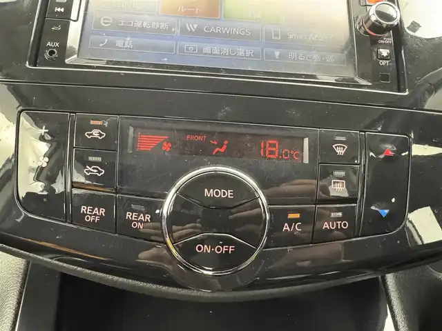 日産 セレナ ハイウェイスター Sハイブリッド 愛知県 2012(平24)年 8.7万km ブリリアントホワイトパール 純正ナビ/（フルセグ／ＢＴ／ＣＤ／ＤＶＤ）/クルーズコントロール/両側パワースライドドア/横滑り防止装置/純正マット/純正ＡＷ/オートライト/プッシュスタート/スマートキー/三列シート