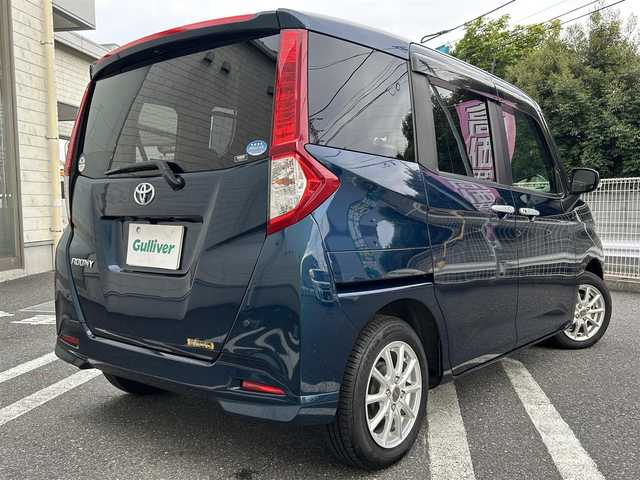 トヨタ ルーミー G 埼玉県 2018(平30)年 1万km レーザーブルークリスタルシャイン ワンオーナー/福祉車両ウェルキャブ車/　助手席リフトアップシート車　Ａタイプ/スマートアシストII/　・衝突警報機能（対車両・歩行者）/　・衝突回避支援ブレーキ機能（対車両）/　・誤発信抑制制御機能/　・後方誤発進抑制制御機能/　・車線逸脱警報機能　/　・先行者発進お知らせ機能/純正SDナビ　（NSZT-W66T）/　DTV/CD/DVD/BT/SD/SDREC/バックカメラ/両側パワースライドドア/クルーズコントロール/ビークルスタビリティコントロール（VSC）/トラクションコントロール（TRC）/Stop&Start System/ヒルスタートアシストコントロール/純正前方ドライブレコーダー　（DRT-H66A）/スマートキー/スペアキ