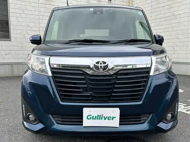 トヨタ ルーミー G 埼玉県 2018(平30)年 1万km レーザーブルークリスタルシャイン ワンオーナー/福祉車両ウェルキャブ車/　助手席リフトアップシート車　Ａタイプ/スマートアシストII/　・衝突警報機能（対車両・歩行者）/　・衝突回避支援ブレーキ機能（対車両）/　・誤発信抑制制御機能/　・後方誤発進抑制制御機能/　・車線逸脱警報機能　/　・先行者発進お知らせ機能/純正SDナビ　（NSZT-W66T）/　DTV/CD/DVD/BT/SD/SDREC/バックカメラ/両側パワースライドドア/クルーズコントロール/ビークルスタビリティコントロール（VSC）/トラクションコントロール（TRC）/Stop&Start System/ヒルスタートアシストコントロール/純正前方ドライブレコーダー　（DRT-H66A）/スマートキー/スペアキ