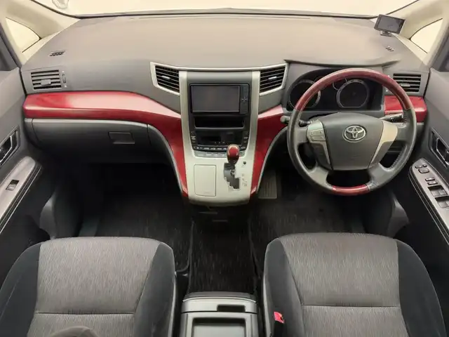 トヨタ アルファード 240S 兵庫県 2010(平22)年 6.9万km ホワイトパールクリスタルシャイン ４WD/純正SDナビ＆フルセグTV/（CD＆DVD＆SD＆BT）/バックカメラ/両側パワースライドドア/社外レーダー探知機/ビルトインETC/オートライト/HIDライト/フォグランプ/コーナーセンサー/純正１８inアルミホイール/スマートキー/プッシュスタート/W＆サイド＆カーテンエアバッグ/スペアキー有り
