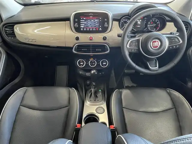フィアット ５００Ｘ クロス 静岡県 2020(令2)年 2.5万km ベージュ ワンオーナー /セーフティドライブアシスト/軽減ブレーキACC/車線逸脱警告BSM/ディスプレイオーディオCarPlay Bluetooth/バックカメラ/ブラックレザーシート シートヒーター /パワーシート/LEDヘッドライト/前後ドライブレコーダー/ETC
