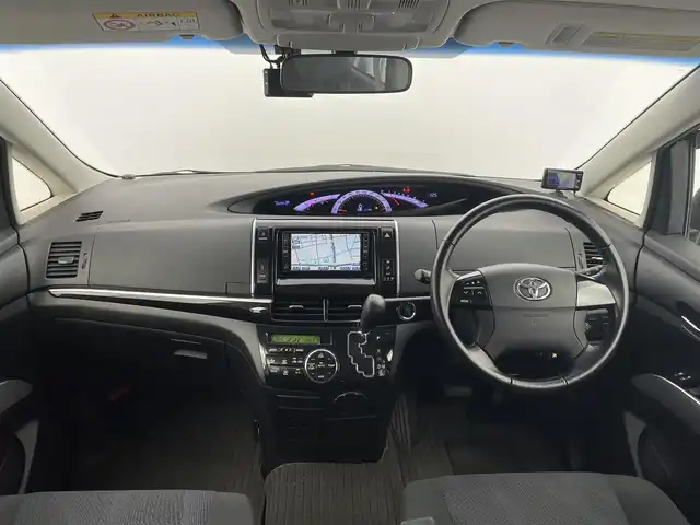 トヨタ エスティマ アエラス 富山県 2016(平28)年 6.6万km ブラック 社外エアロ/車高調/GPSレーダー/純正HDDナビ（NHZN-W57）/【フルセグTV/FM/AM/CD/DVD】/TVキャンセラー/バックカメラ/ビルトインETC/前後ドライブレコーダー/クルーズコントロール/前後コーナーセンサー/両側パワースライドドア/純正キセノンヘッドライト/フォグランプ/オートライト/プッシュスタート/スマートキーＸ２/ドアバイザー
