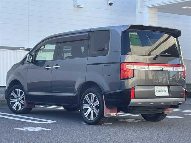 三菱 デリカＤ：５ P 群馬県 2019(平31)年 9.7万km アイガーグレーM/ダイヤモンドブラックマイカ 衝突軽減ブレーキ/レーンキープアシスト/レーダークルーズコントロール/ブラインドスポットモニター/純正10.1型SDナビゲーション/（CD/DVD/SD/USB/BT/HDMI/フルセグ）/全方位カメラ/フリップダウンモニター/両側パワースライドドア/パワーバックドア/運転席パワーシート/パドルシフト/前席シートヒーター/オートホールド/アイドリングストップ/LEDヘッドライト/フォグライト/ステアリングスイッチ/電格ミラー/純正フロアマット/ドアバイザー/純正18インチアルミホイール