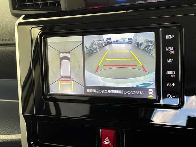 トヨタ ルーミー カスタムG 栃木県 2021(令3)年 4.2万km パールホワイトⅢ スマートアシスト/・衝突回避支援ブレーキ機能/・衝突警報機能/・車線逸脱警報機能/・誤発進抑制制御機能/・先行車発進お知らせ機能/・前後コーナーセンサー/・標識認識機能(進入禁止)/・全車速追従機能アダプティクルーズコントロール/・レーンキープコントロール/・パノラマモニター/純正ナビ/（CD/DVD/BT/TV/AM/FM/SD)/LEDヘッドライト/フォグライト/両側パワースライドドア/アイドリングストップ/シートヒーター/電子パーキングブレーキ/コーナーセンサー/ETC/スマートキー/純正サイドバイザー/純正フロアマット