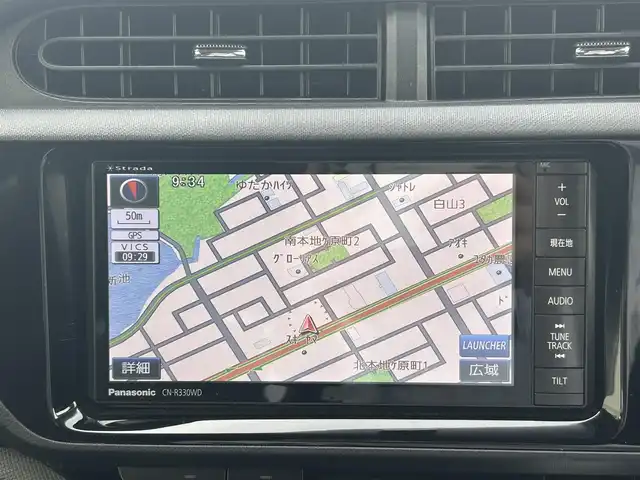 トヨタ アクア G ブラックソフトレザーセレ 愛知県 2015(平27)年 8.9万km ライムホワイトパールクリスタルシャイン /社外SDナビ//フルセグTV//CD/DVD/AM/FM//バックカメラ//ビルトインETC//クルーズコントロール//横滑り防止装置//車両接近通報一時停止スイッチ//ECO/EV MODE//ステアスイッチ//純正ラゲッジトレイ//純正フロアマット//純正LEDオートライト//フロントフォグランプ//マルチインフォメーションディスプレイ//オートリトラミラー//手動防眩ミラー//ドアバイザー//レザーシート//本革巻きステアリング//ISOFIX//イモビライザー//ダブルエアバック//スマートキー//スペアキー1本//取扱説明書//ナビ説明書//保証書//記録簿(R4/R6)