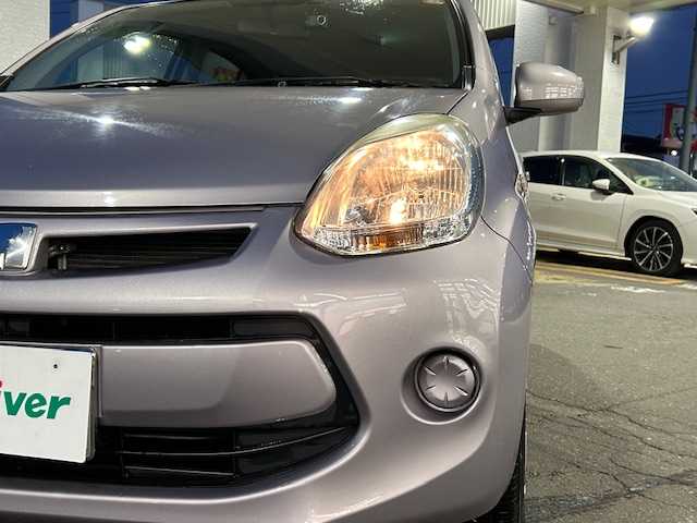 トヨタ パッソ X Lパッケージ 道東・釧路十勝 2015(平27)年 4.2万km グレイッシュパープルメタリックオパール 4WD/ワンオーナー/寒冷地仕様/社外CDオーディオ/横滑り防止装置/ヘッドライトレベライザー/電動格納ミラー/純正フロアマット/ドライブレコーダー/運転席シートリフター/スマートキー/スペアキー/ディーラー記録簿 H27-30/R2/4-7/取扱説明書/保証書/冬タイヤ積み込み/　　（155/65r14、5mm、2021年製）