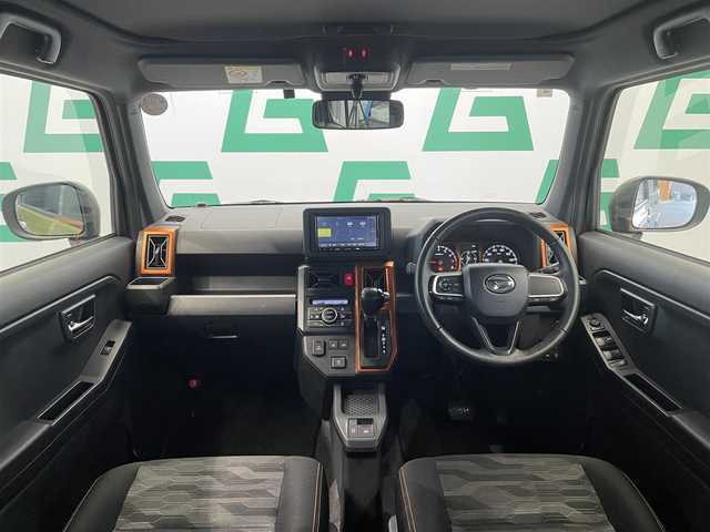 ダイハツ タフト G 鹿児島県 2022(令4)年 6.3万km フォレストカーキメタリック ナビ（AVIC-RZ503）/バックカメラ/ガラスルーフ/スマートアシスト/衝突警報機能/誤発進抑制機能/車線逸脱警報機能/レーンキープアシスト/電動パーキング/アイドリングストップ/オートライト/フォグランプ/前席シートヒーター/シートリフター/オートホールド/社外フロアマット/純正アルミホイール/禁煙車