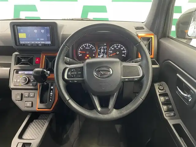 ダイハツ タフト G 鹿児島県 2022(令4)年 6.3万km フォレストカーキメタリック ナビ（AVIC-RZ503）/バックカメラ/ガラスルーフ/スマートアシスト/衝突警報機能/誤発進抑制機能/車線逸脱警報機能/レーンキープアシスト/電動パーキング/アイドリングストップ/オートライト/フォグランプ/前席シートヒーター/シートリフター/オートホールド/社外フロアマット/純正アルミホイール/禁煙車