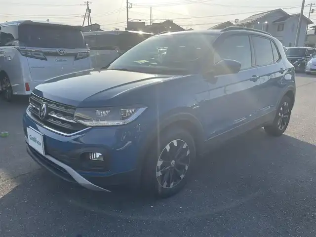 フォルクスワーゲン Ｔ－クロス TSI 1st 茨城県 2020(令2)年 3.5万km 青 スマートキー/スペアキー/プッシュスタート/純正ナビ/ビルトインETC2.0/クルーズコントロール/純正AW/ブラインドスポットモニター/前後コーナーセンサー/ドラレコ前