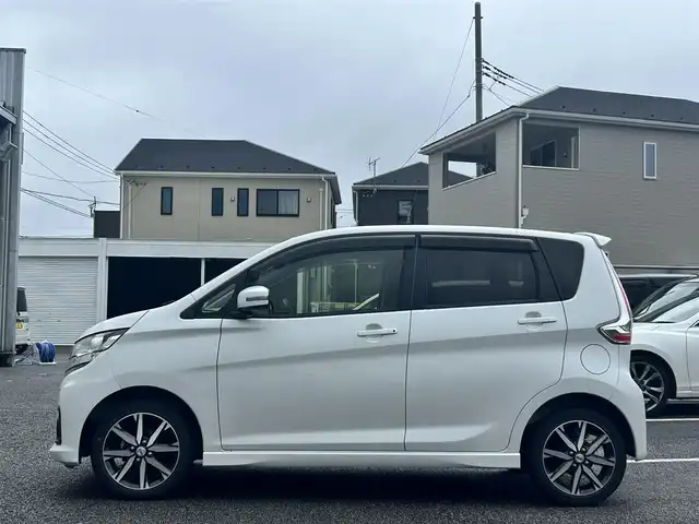 日産 デイズ ハイウェイスターG 静岡県 2017(平29)年 4.4万km ホワイトパール ユーザー買取車両/純正SDナビ(MM316D-W)/　【CD/DVD/BT/地デジフルセグTV】/純正15インチAW/エマージェンシーブレーキ/全方位カメラ/バックカメラ/ドライブレコーダー/スマートキー/プッシュスタート/新車時保証書/取扱説明書
