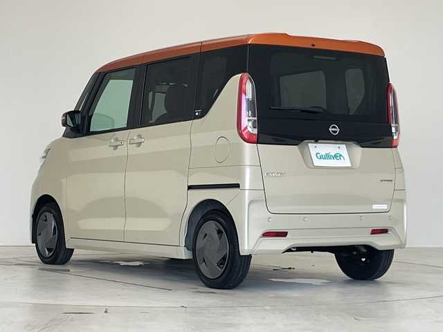 日産 ルークス X 愛知県 2024(令6)年 0.2万km ベージュⅡ 純正9型ナビ/全方位カメラ/片側パワースライド/バックカメラ/ハンズフリースライドドア/コーナーセンサー/LEDヘッドライト/オートマチックハイビーム/ドライブレコーダー/ETC/衝突軽減システム/フルセグ/ステアリングスイッチ/スマートキー/プッシュスタート