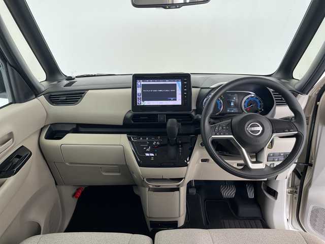 日産 ルークス X 愛知県 2024(令6)年 0.2万km ベージュⅡ 純正9型ナビ/全方位カメラ/片側パワースライド/バックカメラ/ハンズフリースライドドア/コーナーセンサー/LEDヘッドライト/オートマチックハイビーム/ドライブレコーダー/ETC/衝突軽減システム/フルセグ/ステアリングスイッチ/スマートキー/プッシュスタート