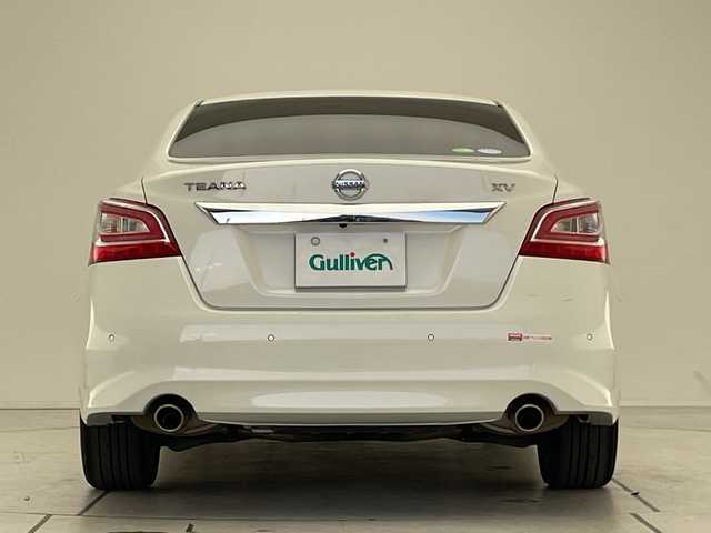 日産 ティアナ XV 愛知県 2015(平27)年 12.2万km ブリリアントホワイトパール 純正ナビ/全方位カメラ/クルーズコントロール/シートヒーター/エアシート/フルセグ/CD DVD/Bluetooth/パワーシート/コーナーセンサー/純正アルミホイール/LEDヘッドライト/ステアリングスイッチ/スマートキー/プッシュスタート