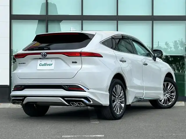 トヨタ ハリアー ハイブリッド Z 和歌山県 2024(令6)年 2.9万km プラチナホワイトパールマイカ 純正12.3インチナビ/JBLサウンド/全方位カメラ/フルセグTV/衝突軽減ブレーキ/ブラインドスポットモニター/前後コーナーセンサー/レーダークルコン/オートライト/モデリスタエアロ/デジタルインナーミラー/ヘッドアップディスプレイ/ドラレコ/ビルトインETC2.0/置くだけ充電器/パワーシート/電動リアゲート