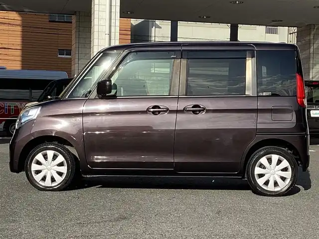 スズキ スペーシア G リミテッド 大阪府 2017(平29)年 7.3万km アーバンブラウンパールメタリック 純正メモリーナビ・フルセグTV・AUX・/　　　　　USB・Bluetooth/デュアルカメラブレーキサポート/左後パワースライドドア/スマートキー2個/全方位カメラ/ビルトインETC/電動格納ミラー/ステアリングスイッチ/アイドリングストップ/運転席シートヒーター/純正サイドドアバイザー